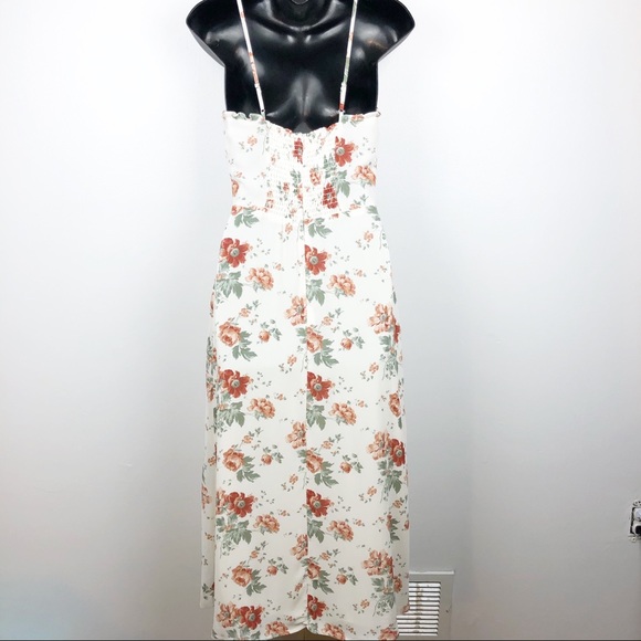 REFORMATION Cassandra Dress Floral Print Midi - Picture 10 of 15